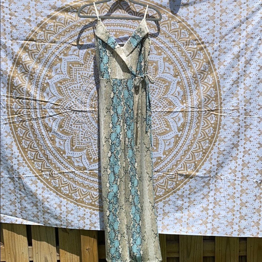 Spaghetti strap jumpsuit